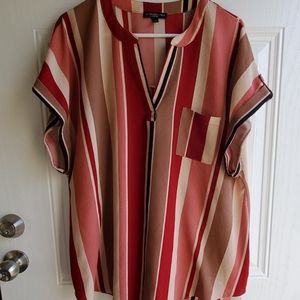 Striped dress shirt